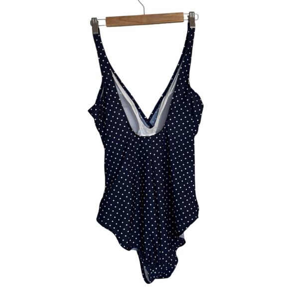 Not For Sale‎ Miraclesuit Swimsuit Women 12 Blue Oceanus One Piece Stretch - Picture 6 of 9